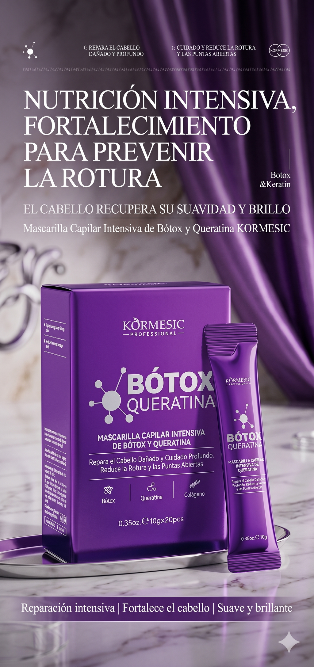 Mascarilla Reparadora de Queratina