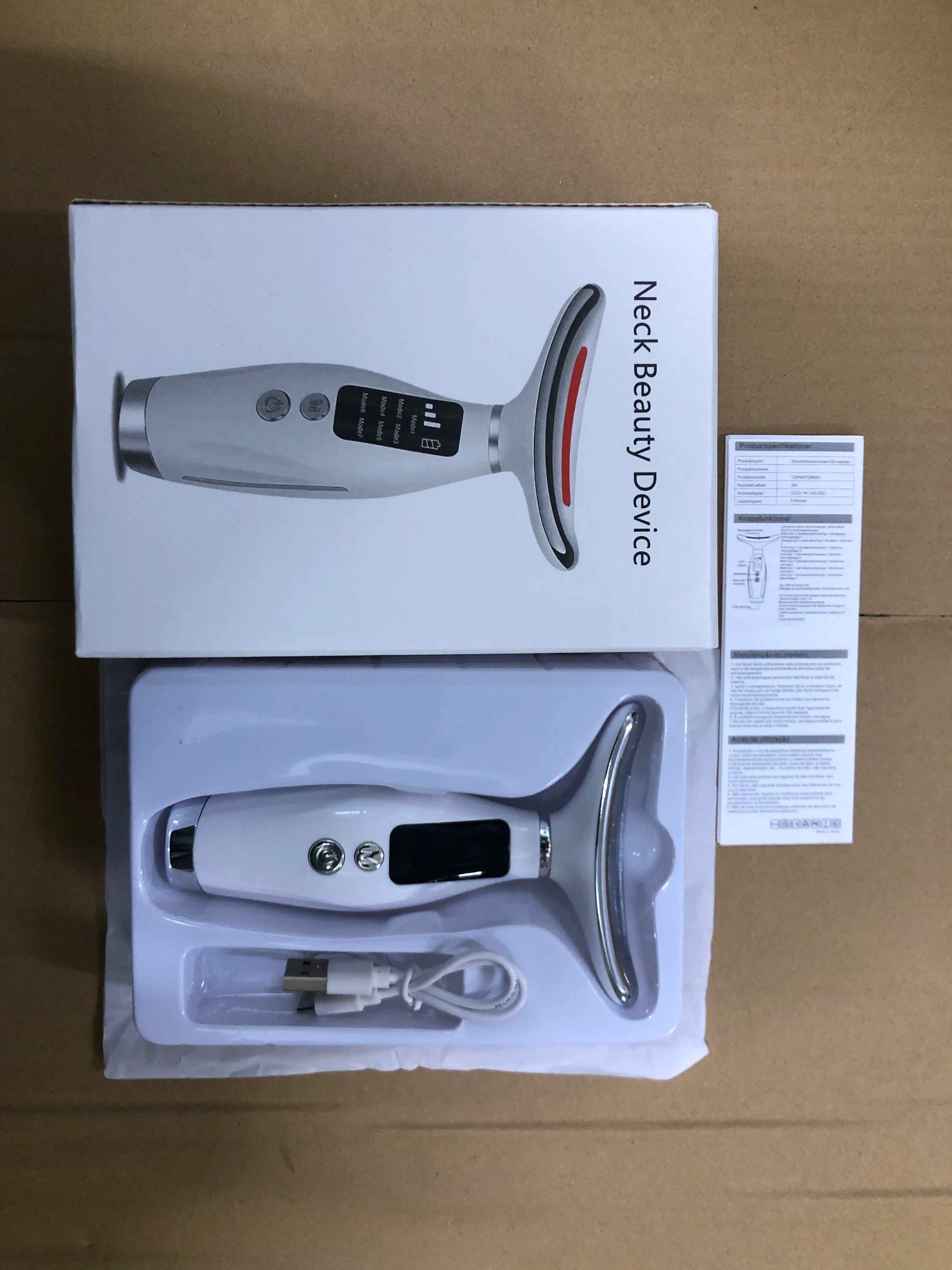 Masajeador Facial Reafirmante 4 en 1 - Lifting y Anti-Edad Profesional en Casa